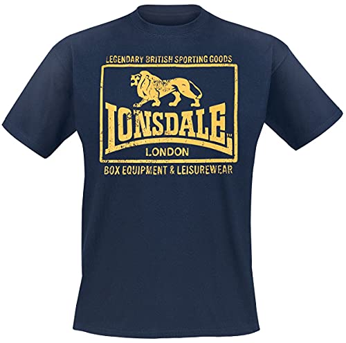 Lonsdale London Damen Hounslow Regular Fit T shirt, Navy, 3XL EU Lonsdale London Damen Hounslow Regular Fit T shirt, Navy, 3XL EU von Lonsdale