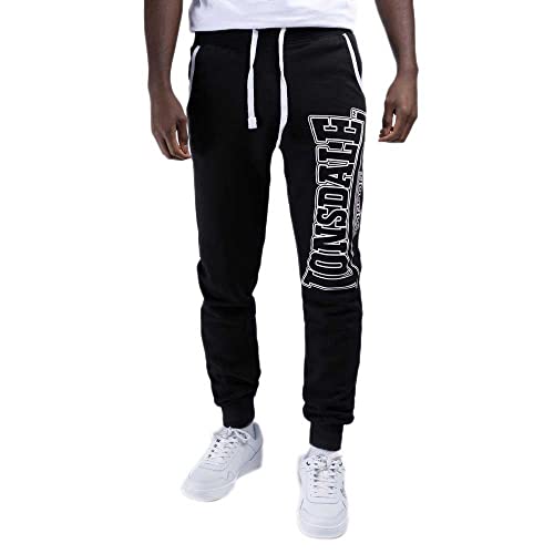 Lonsdale London Herren MARLDON Jogging Pants, Slim Fit, Black, M Lonsdale London Herren MARLDON Jogging Pants, Slim Fit, Black, M von Lonsdale