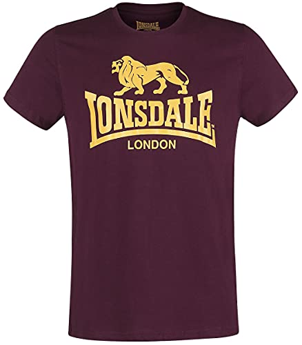 Lonsdale London Herren T-shirt undertrøje logo T shirt tr gerhemd, Blutrot, XXL EU Lonsdale London Herren T-shirt undertrøje logo T shirt tr gerhemd, Blutrot, XXL EU von Lonsdale