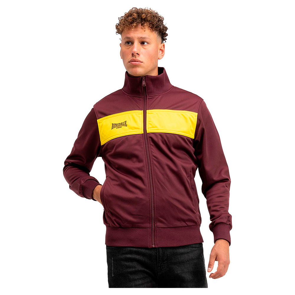 Lonsdale Alnwick Tracksuit Jacket Rot,Lila S Mann Lonsdale Alnwick Tracksuit Jacket Rot,Lila S Mann von Lonsdale