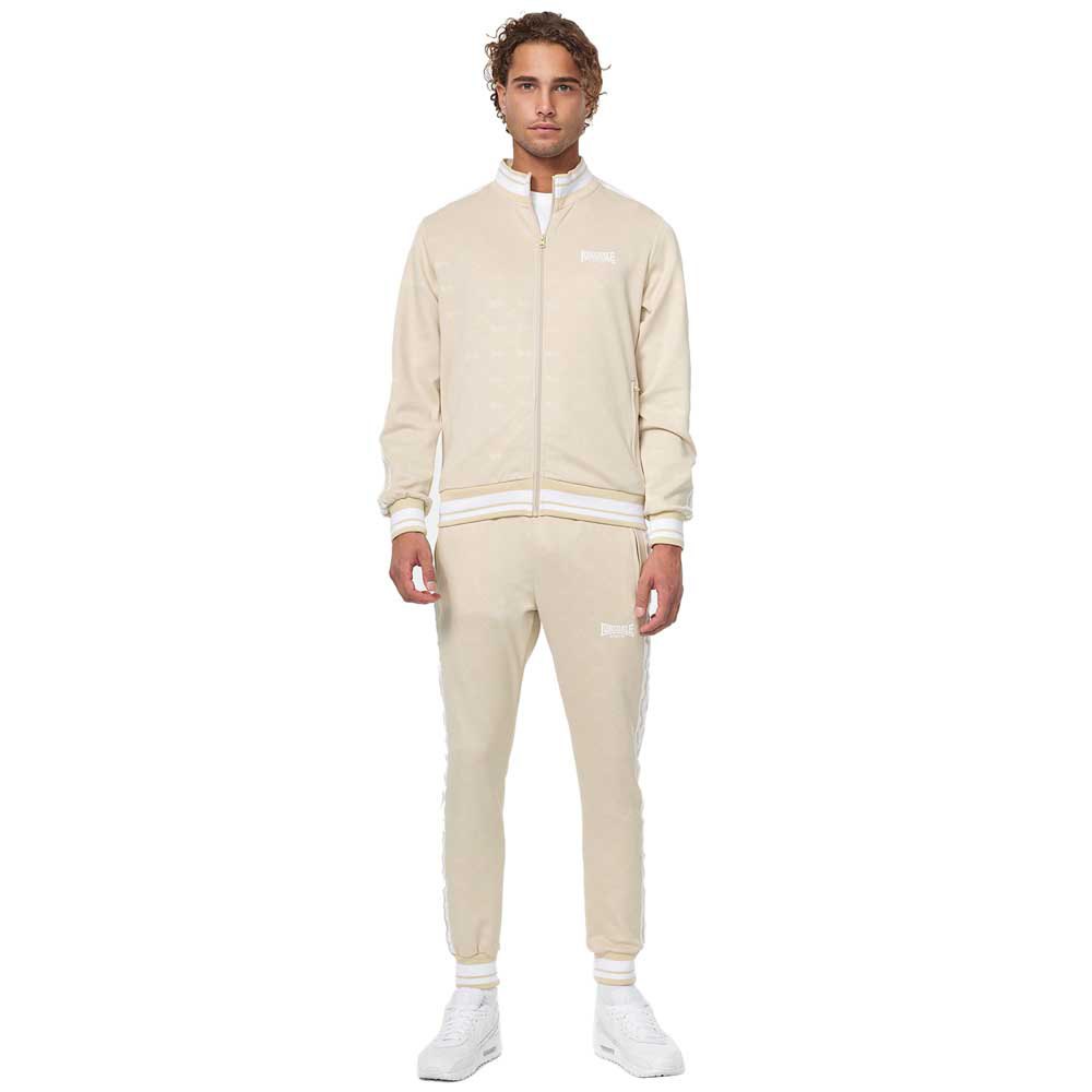 Lonsdale Ashwell Tracksuit Beige 2XL Mann von Lonsdale