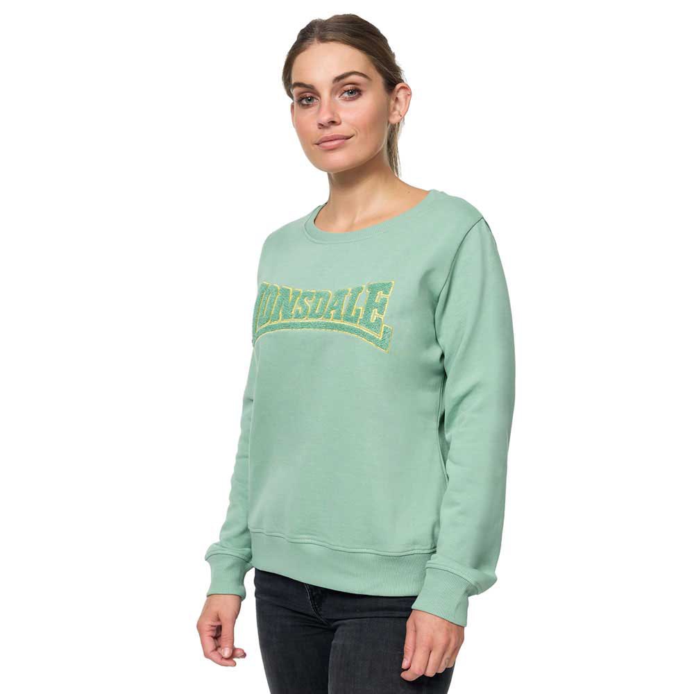 Lonsdale Ballyhip Sweatshirt Grün XL Frau von Lonsdale