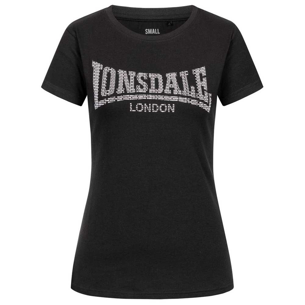 Lonsdale Bekan Short Sleeve T-shirt Schwarz L Frau von Lonsdale