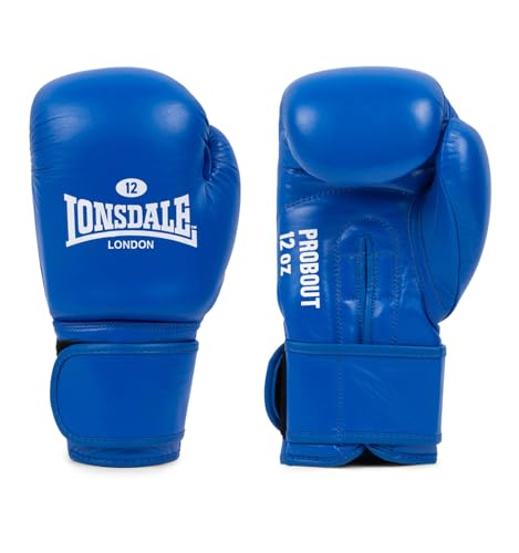Lonsdale Boxhandschuhe aus Leder PROBOUT Blue 12 oz Lonsdale Boxhandschuhe aus Leder PROBOUT Blue 12 oz von Lonsdale