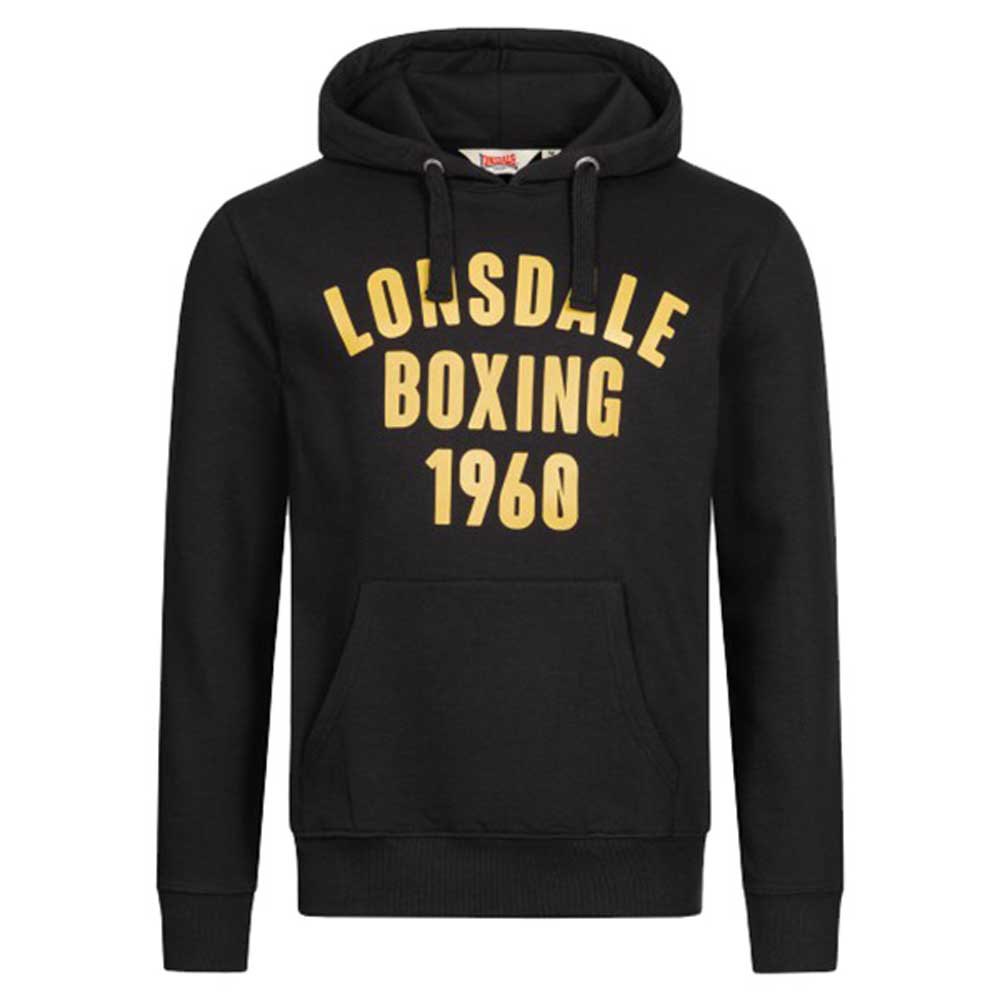 Lonsdale Buckhaven Hoodie Schwarz M Mann von Lonsdale