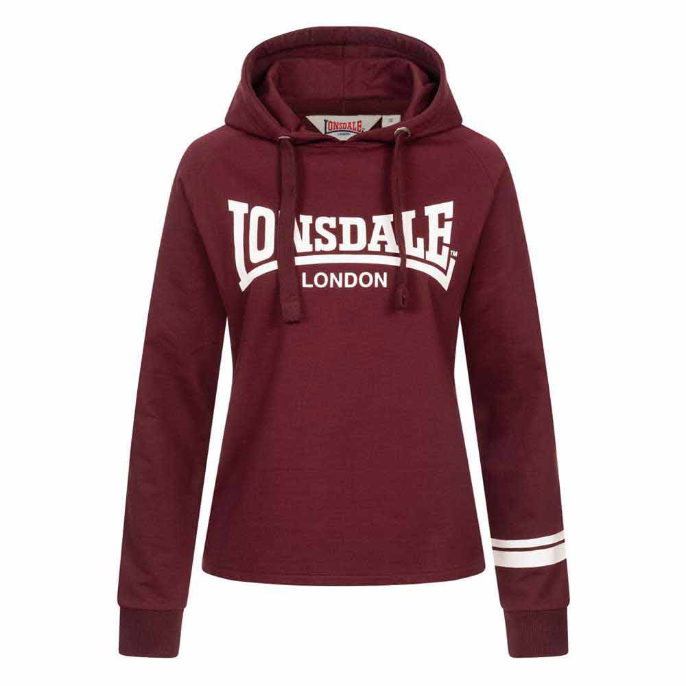 Lonsdale Callanish Hoodie Rot XL Frau von Lonsdale