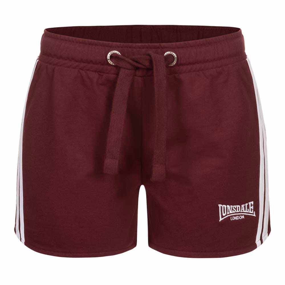 Lonsdale Carloway Shorts Rot L Frau von Lonsdale