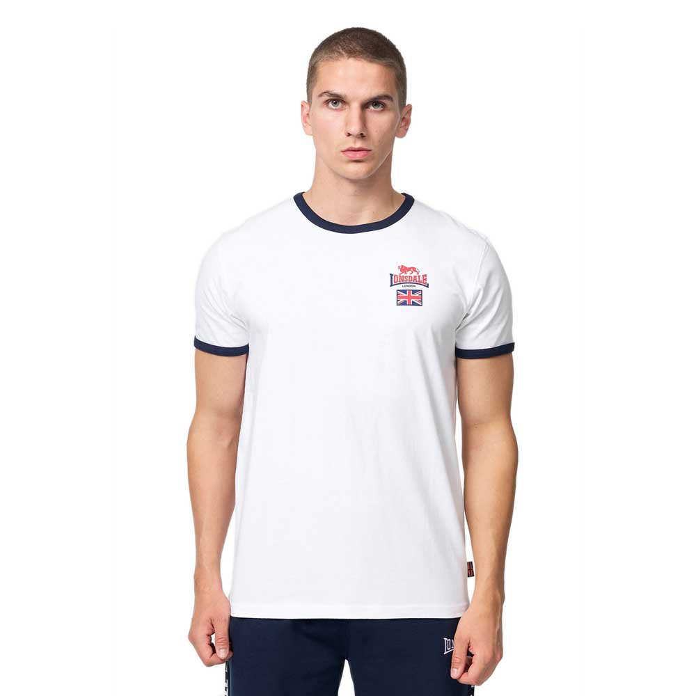 Lonsdale Cashendun Short Sleeve T-shirt Weiß XL Mann von Lonsdale
