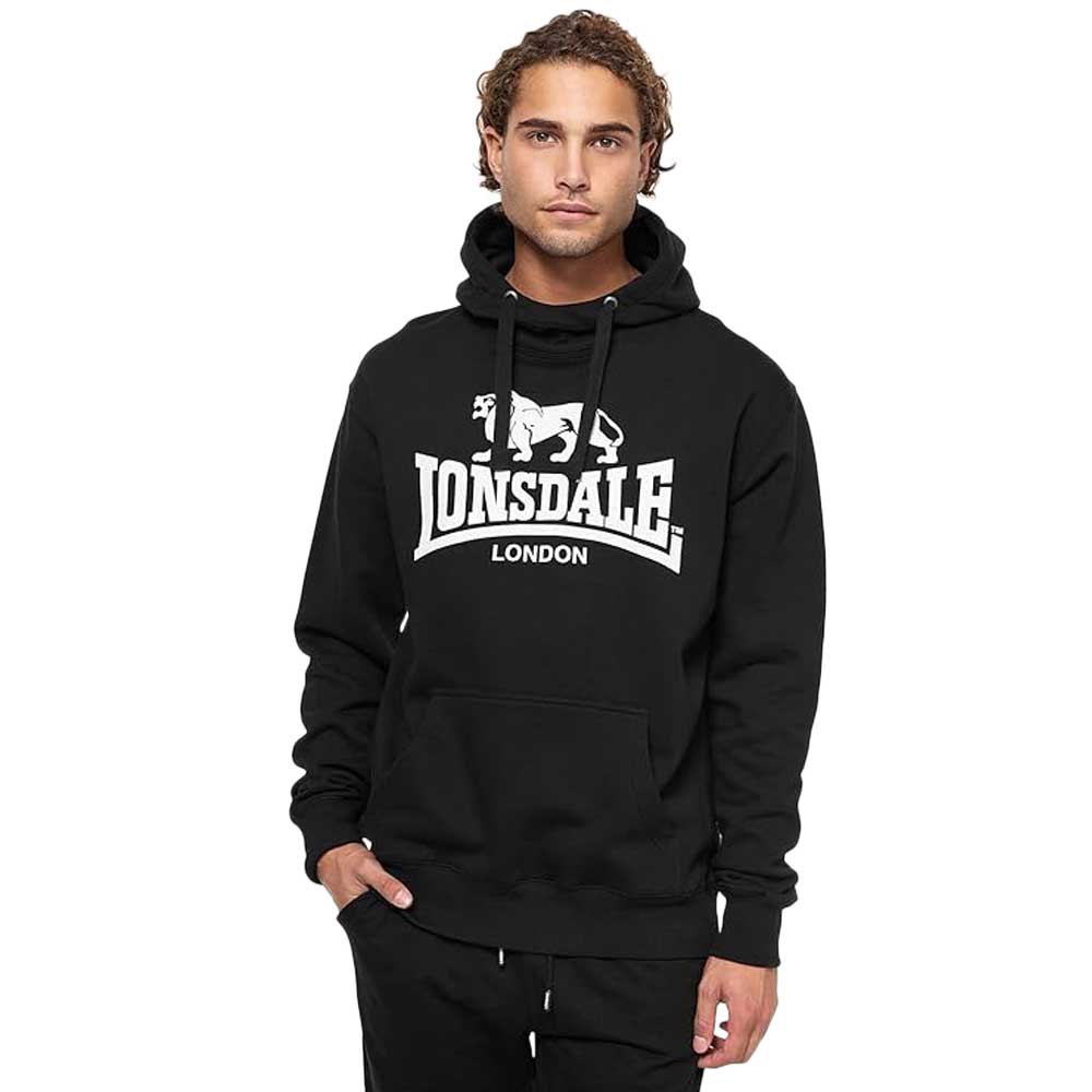 Lonsdale Corran Hoodie Schwarz L Mann von Lonsdale