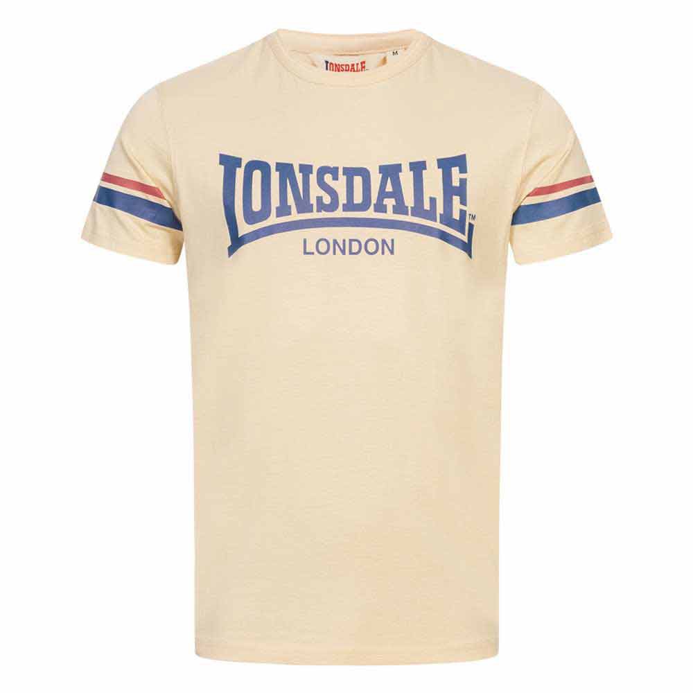 Lonsdale Creich Short Sleeve T-shirt Gelb L Mann von Lonsdale
