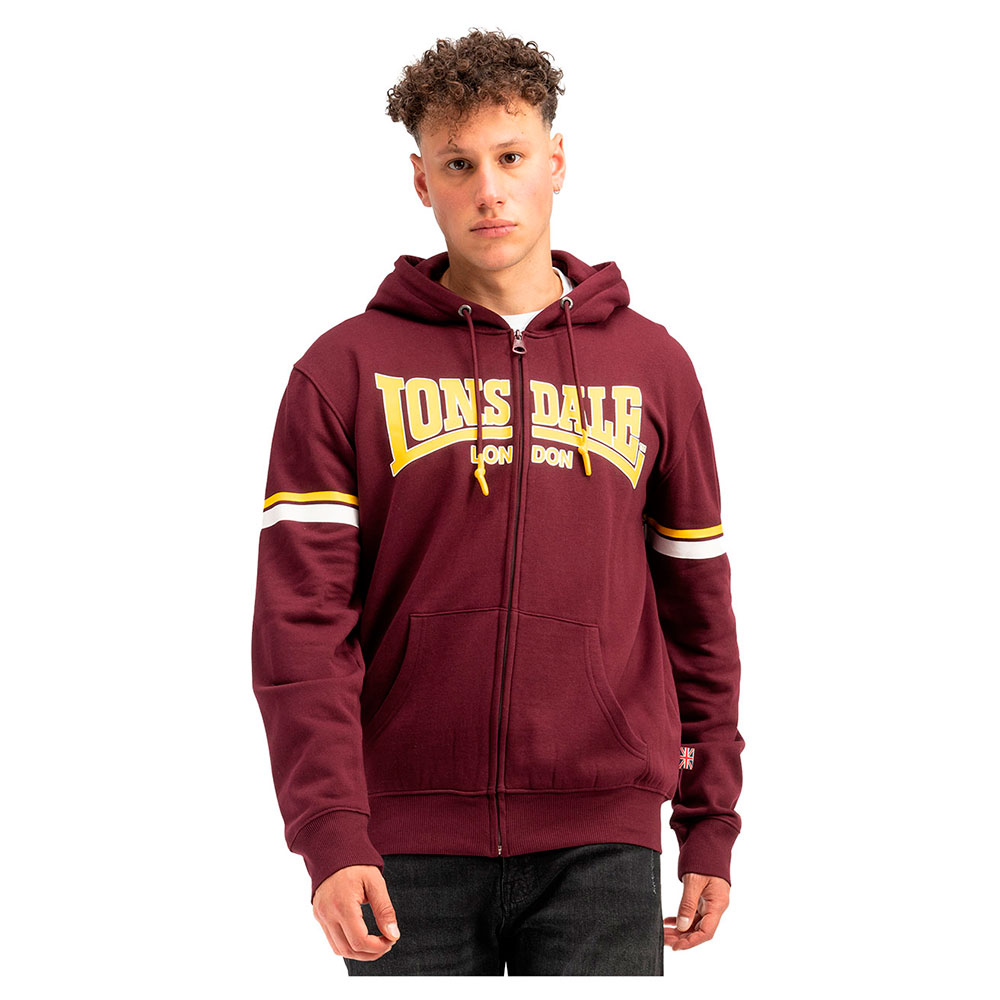 Lonsdale Darfield Full Zip Sweatshirt Rot M Mann Lonsdale Darfield Full Zip Sweatshirt Rot M Mann von Lonsdale