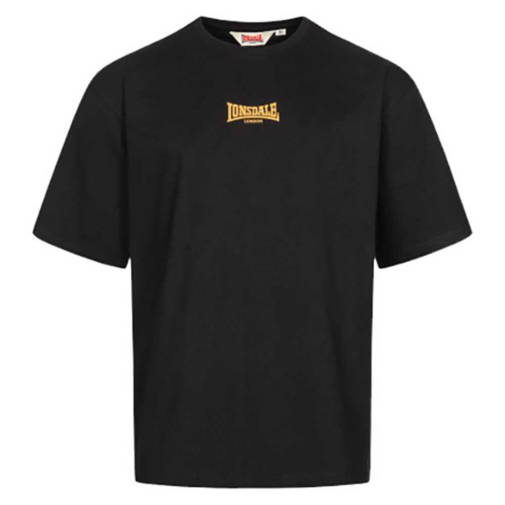 Lonsdale Eglinton Short Sleeve T-shirt Schwarz S Mann von Lonsdale