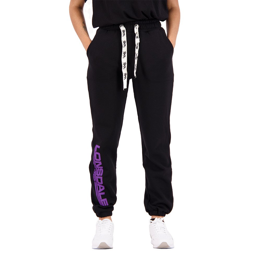 Lonsdale Fillyside Joggers Schwarz L Frau von Lonsdale