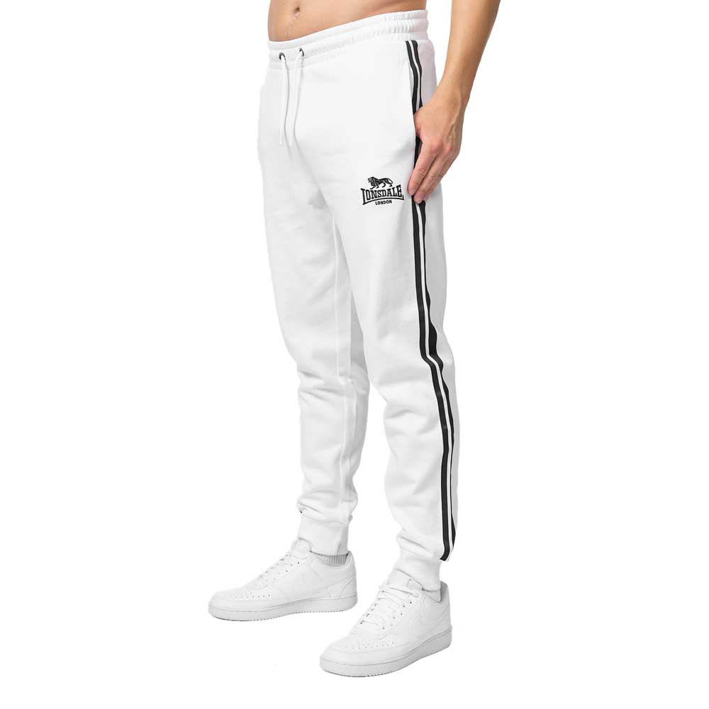 Lonsdale Foindle Tracksuit Pants Weiß 2XL Mann von Lonsdale