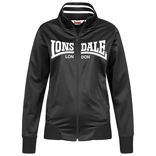 Lonsdale Damen Eype Trainingsjacke, Schwarz, XXL EU von Lonsdale