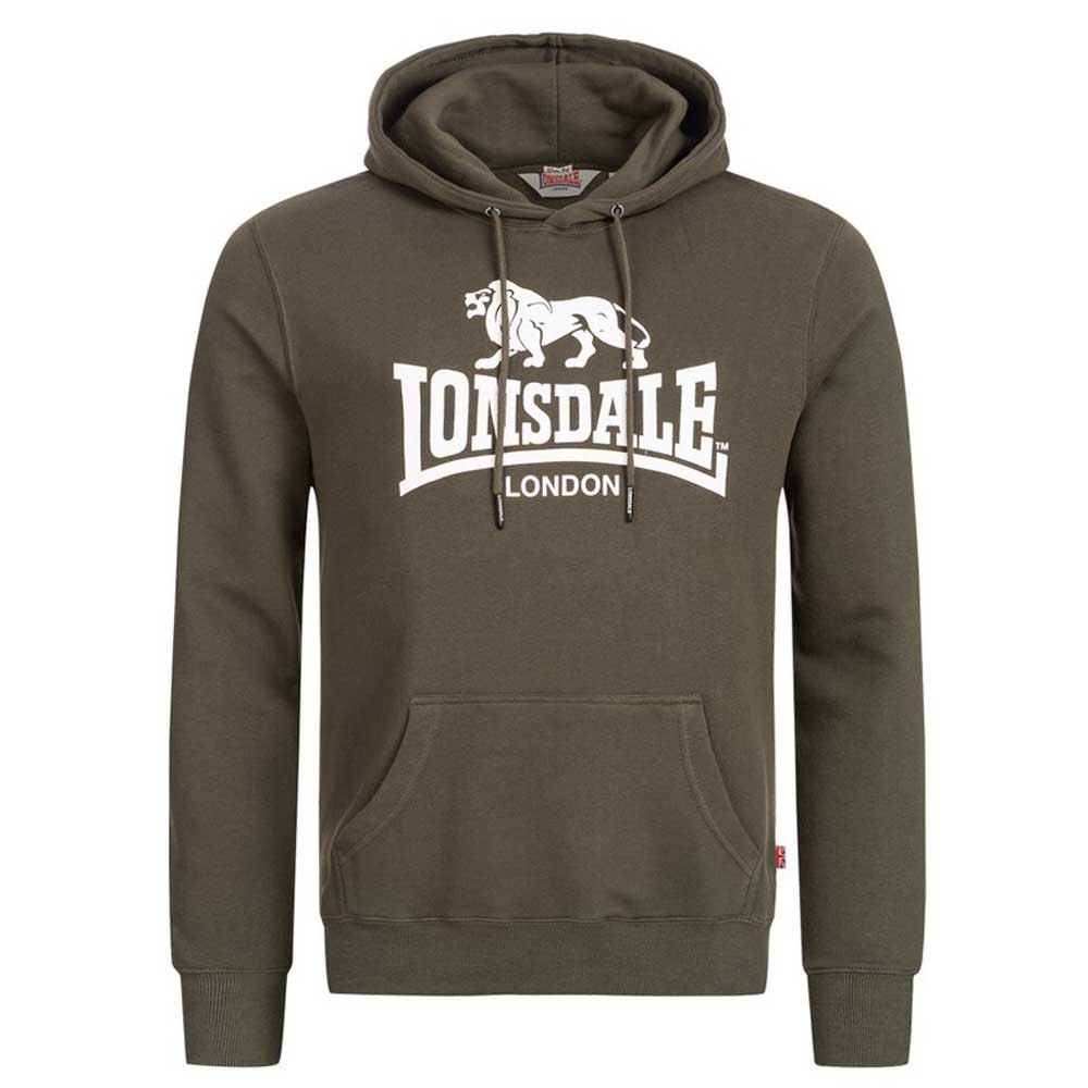 Lonsdale Fremington Hoodie Grün M Mann von Lonsdale