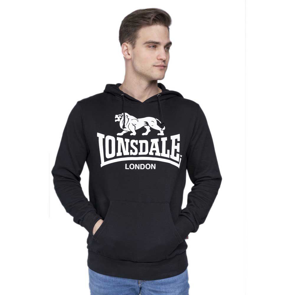 Lonsdale Go Sport 2 Hoodie Schwarz 2XL Mann von Lonsdale