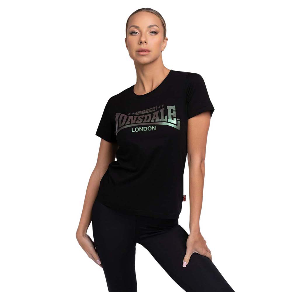 Lonsdale Harray Short Sleeve T-shirt Schwarz 2XL Frau Lonsdale Harray Short Sleeve T-shirt Schwarz 2XL Frau von Lonsdale