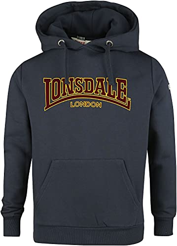 Lonsdale Herren Klassisk Ll002 Kapuzenpullover, Navy, M EU von Lonsdale