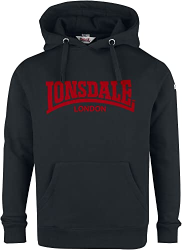 Lonsdale Herren Hooded One Tone Kapuzenpullover, Schwarz, S EU Lonsdale Herren Hooded One Tone Kapuzenpullover, Schwarz, S EU von Lonsdale