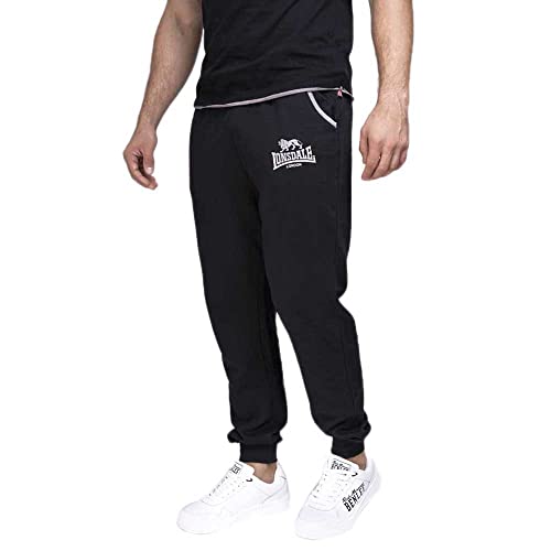 Lonsdale Herren Jogginghose Normale Passform Two Tones, Black 4XL, 110723 Lonsdale Herren Jogginghose Normale Passform Two Tones, Black 4XL, 110723 von Lonsdale