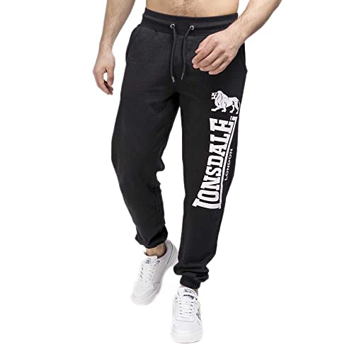 Lonsdale Herren Jogginghose schmale Passform OCKLE, Black XL, 113659 Lonsdale Herren Jogginghose schmale Passform OCKLE, Black XL, 113659 von Lonsdale
