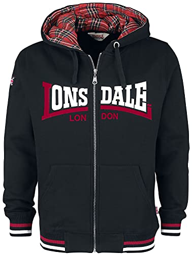 Lonsdale Herren Nateby Kapuzenpullover, Schwarz, 3XL EU Lonsdale Herren Nateby Kapuzenpullover, Schwarz, 3XL EU von Lonsdale