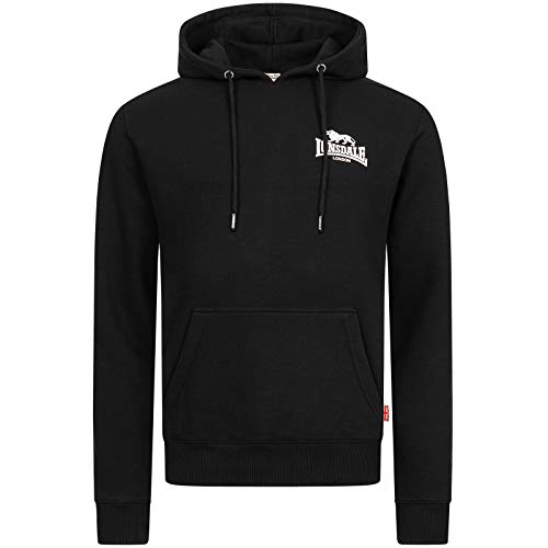 Lonsdale Herren Claughton Kapuzenpullover, Schwarz, M EU von Lonsdale