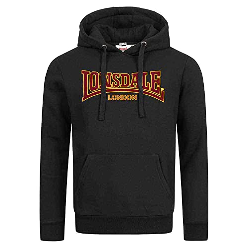 Lonsdale Herren Hooded Classic Ll002 Kapuzenpullover, Schwarz, XL EU Lonsdale Herren Hooded Classic Ll002 Kapuzenpullover, Schwarz, XL EU von Lonsdale