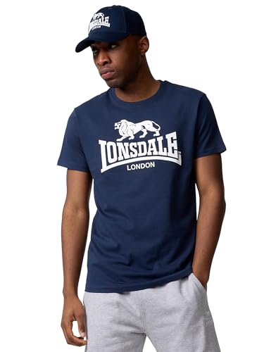 Lonsdale Herren St. Erney T Shirt, Navy, L EU von Lonsdale