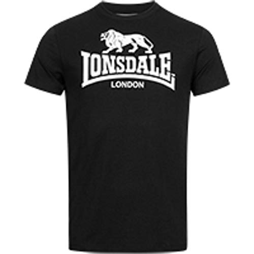 Lonsdale Herren St. Erney T Shirt, Schwarz, XXL EU von Lonsdale