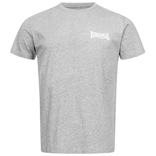 Lonsdale Herren Elmdon T Shirt, Marl Grey, XXL EU Lonsdale Herren Elmdon T Shirt, Marl Grey, XXL EU von Lonsdale