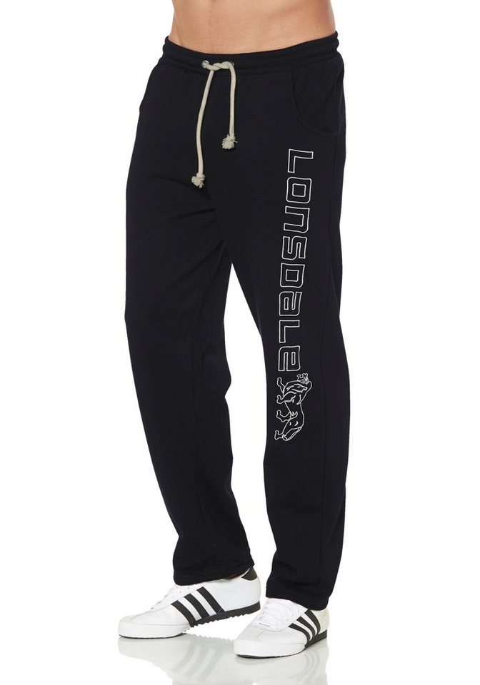 Lonsdale Jogginghose Jogging Pants STONEFIELD 100% Baumwolle, elastischer Komfortbund von Lonsdale