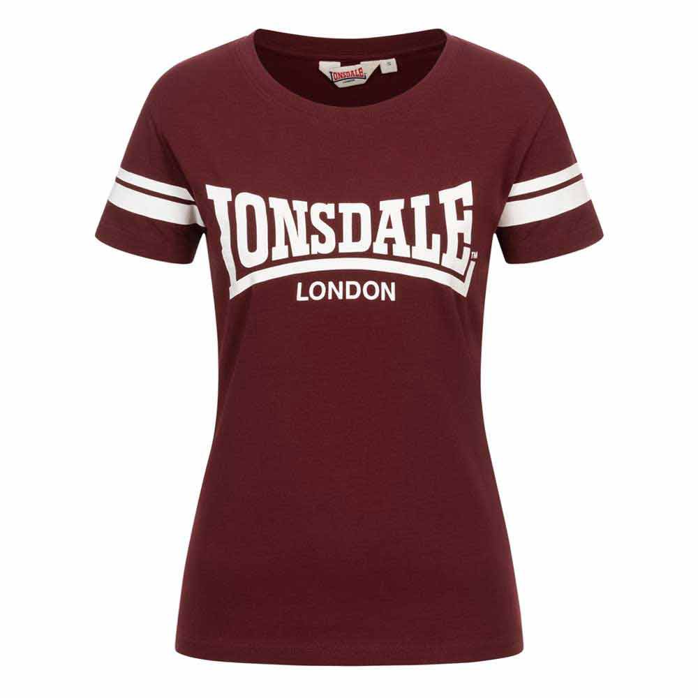 Lonsdale Killegray Short Sleeve T-shirt Rot XS Frau von Lonsdale