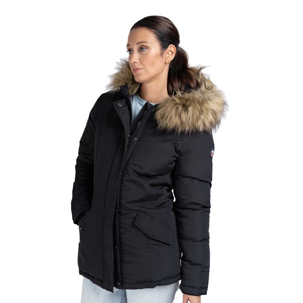 Lonsdale Kimmeridge Jacket Schwarz M Frau von Lonsdale