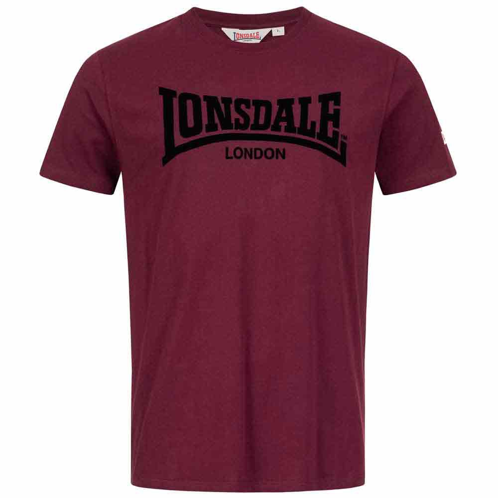 Lonsdale Ll008 One Tone Short Sleeve T-shirt Rot XL Mann von Lonsdale
