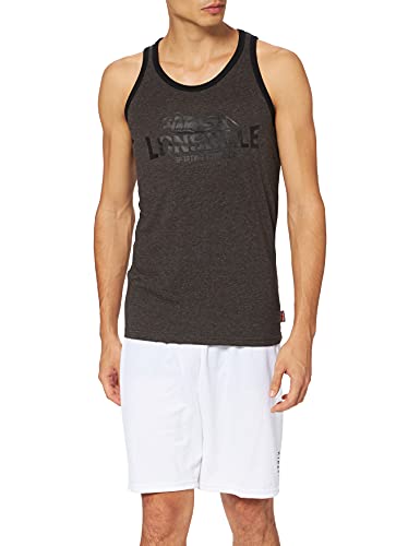 Lonsdale London Herren CURETON Slim Fit Tank Top, Marl Ash, S von Lonsdale