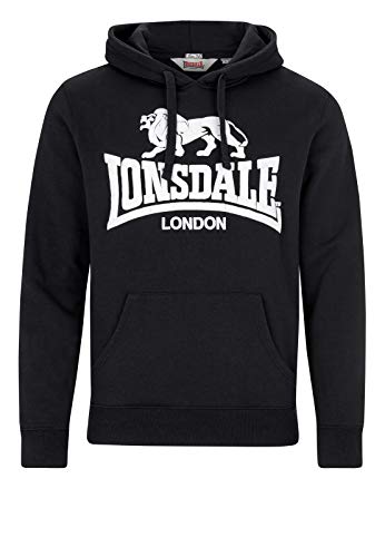 Lonsdale London Herren Gosport 2 Kapuzenpullover, Schwarz, XXL EU von Lonsdale