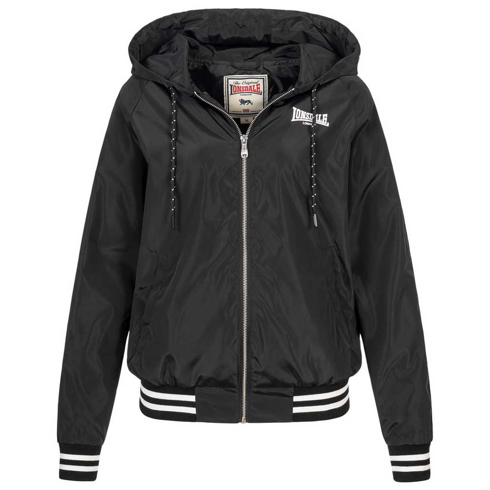 Lonsdale Meriden Jacket Schwarz S Frau von Lonsdale