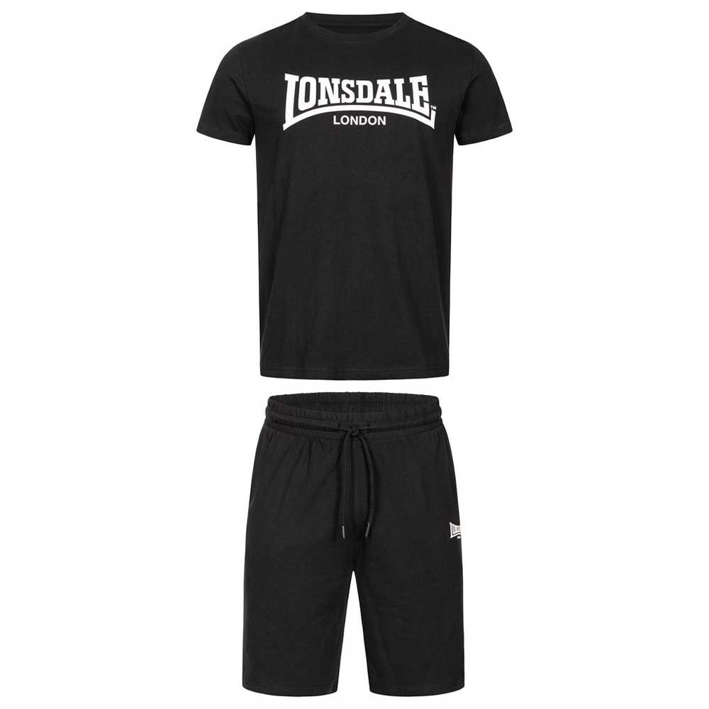 Lonsdale Moy & Short Set Short Sleeve T-shirt Schwarz L Mann Lonsdale Moy & Short Set Short Sleeve T-shirt Schwarz L Mann von Lonsdale