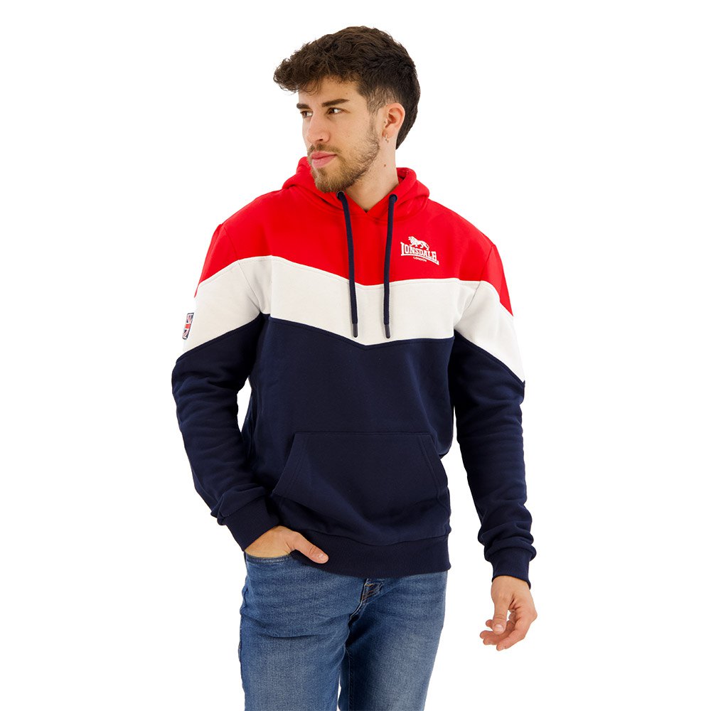 Lonsdale Moyroukan Hoodie Blau L Mann von Lonsdale