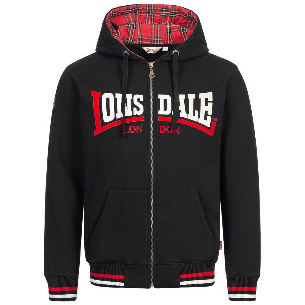 Lonsdale Nateby Full Zip Sweatshirt Schwarz S Mann Lonsdale Nateby Full Zip Sweatshirt Schwarz S Mann von Lonsdale