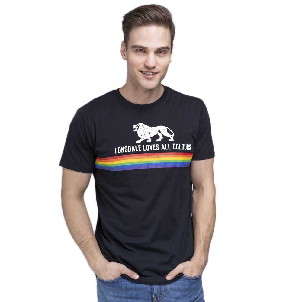 Lonsdale Nelson Short Sleeve T-shirt Schwarz 2XL Mann Lonsdale Nelson Short Sleeve T-shirt Schwarz 2XL Mann von Lonsdale