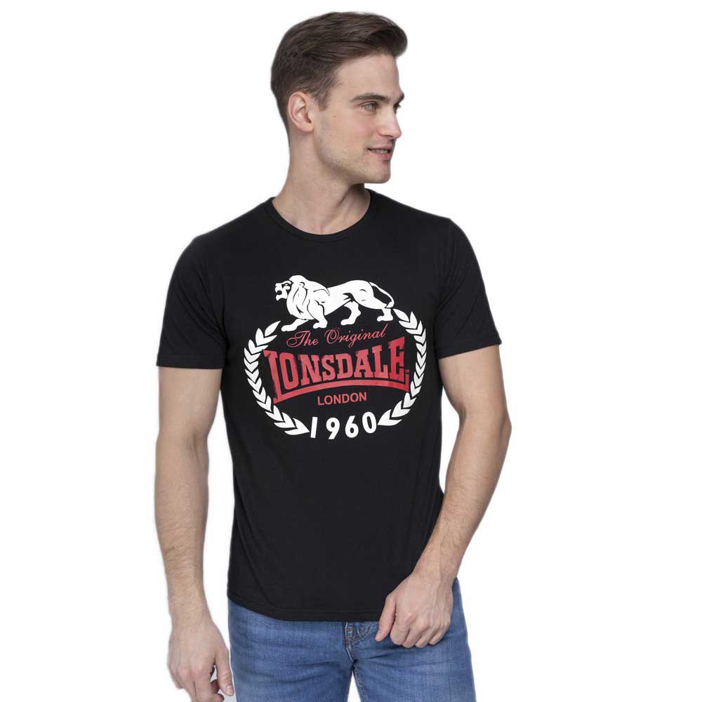 Lonsdale Original 1960 Short Sleeve T-shirt Schwarz 3XL Mann von Lonsdale