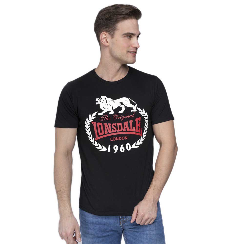 Lonsdale Original 1960 Short Sleeve T-shirt Schwarz L Mann von Lonsdale