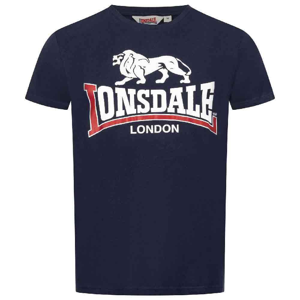 Lonsdale Parson Short Sleeve T-shirt Blau 2XL Mann von Lonsdale