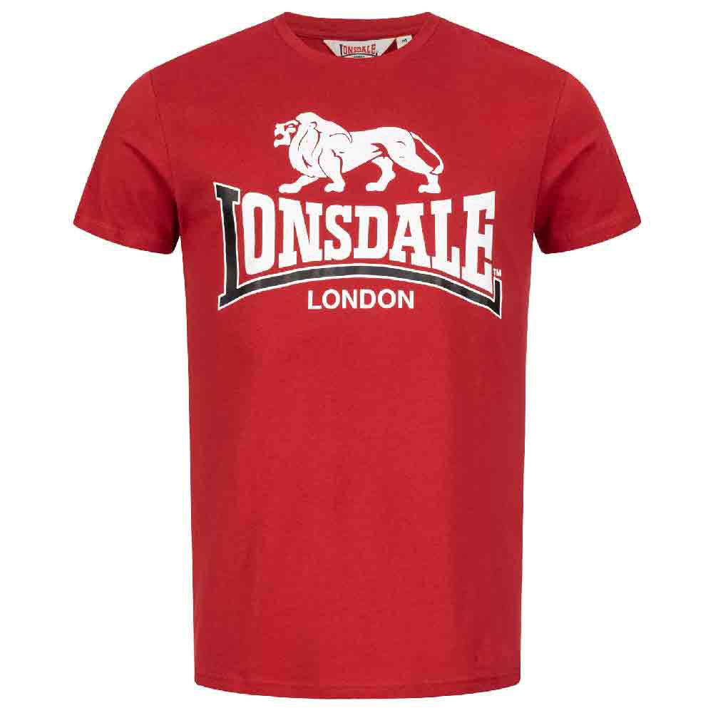 Lonsdale Parson Short Sleeve T-shirt Rot M Mann von Lonsdale