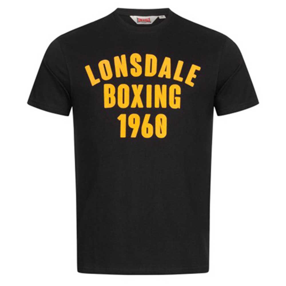 Lonsdale Pitsligo Short Sleeve T-shirt Schwarz 3XL Mann von Lonsdale