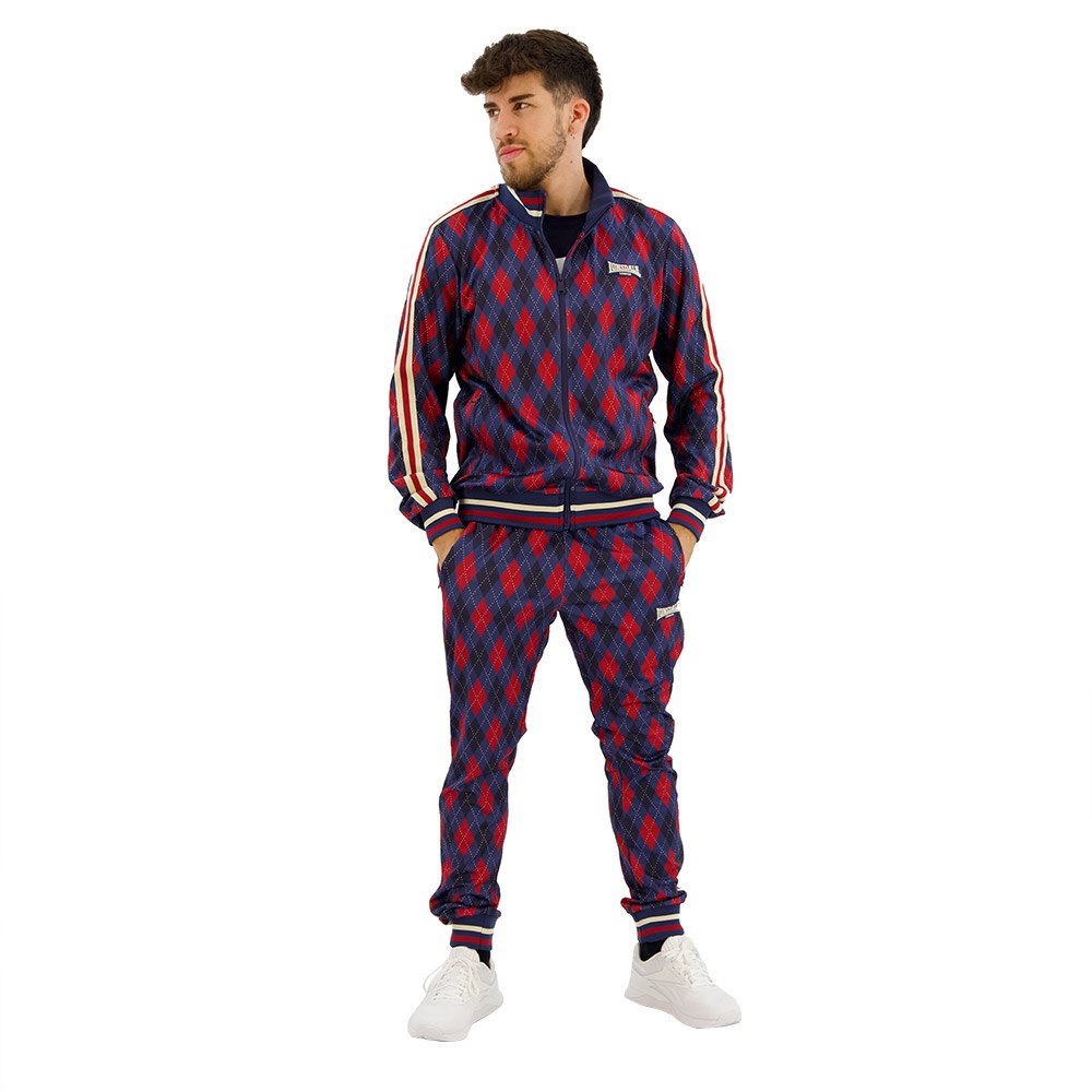 Lonsdale Redford Slim Fit Tracksuit Rot M Mann von Lonsdale