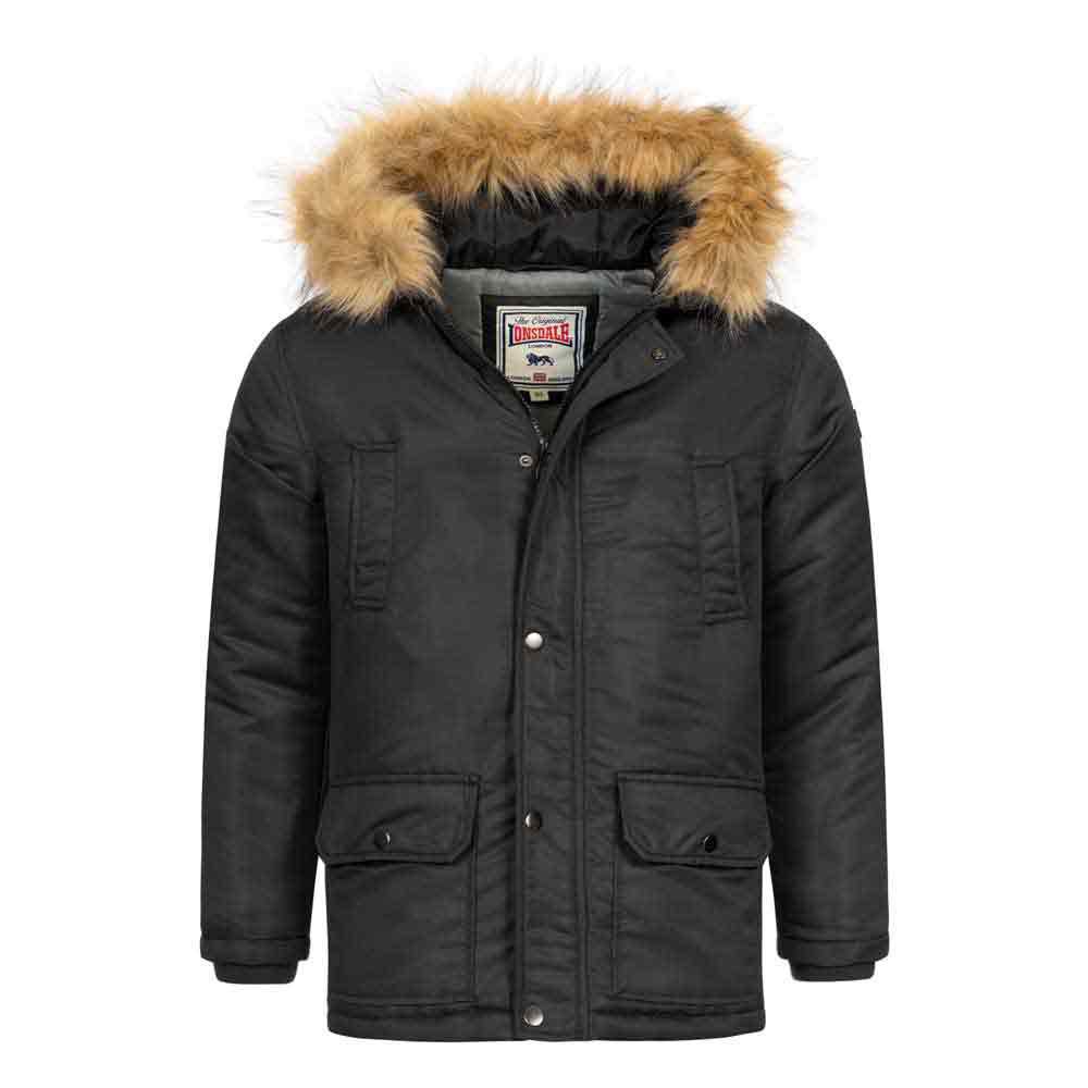 Lonsdale Rothley Jacket Schwarz 140 cm Junge von Lonsdale